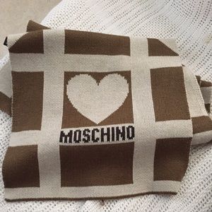 Moschino Love Heart Scarf