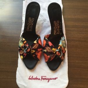 Rare Salvatore Ferragamo Slide Sandals