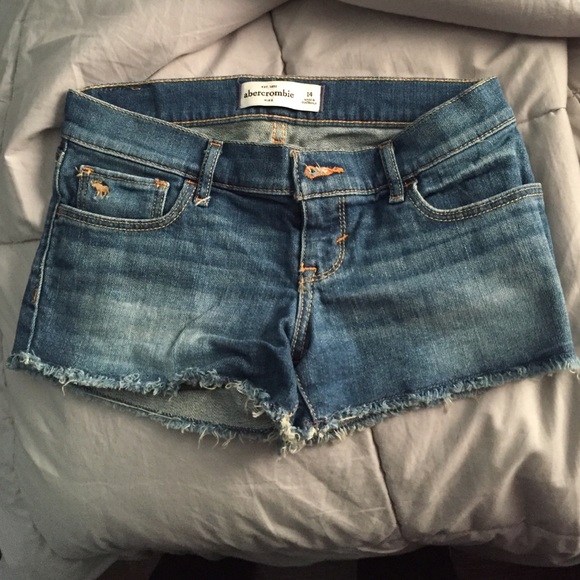 Abercrombie jean shorts