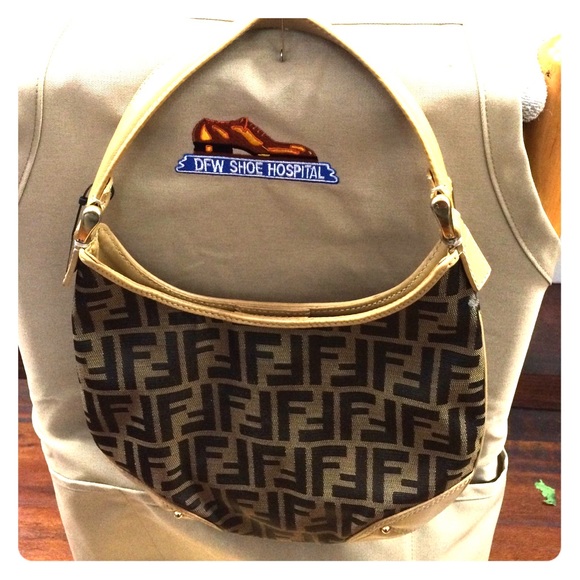 Real, Fendi hand bag.