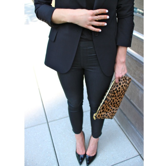 madewell coated jeans