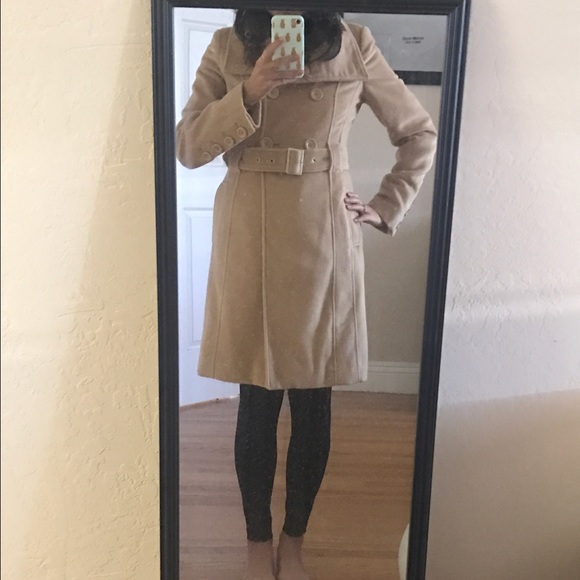 Mossimo Supply Co. Jackets & Blazers - Double breasted camel pea coat
