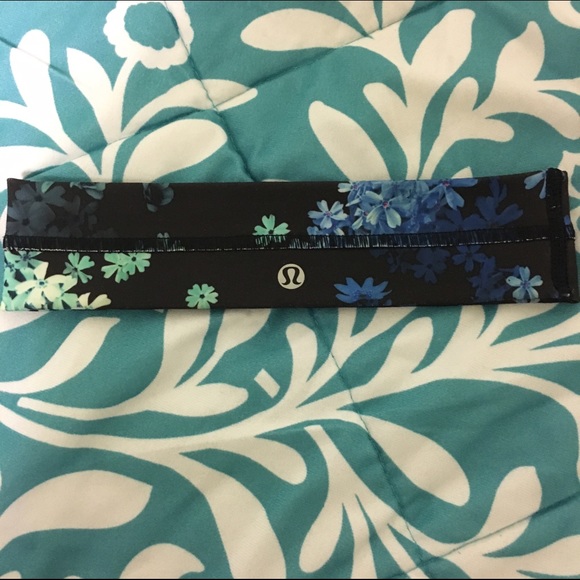 Lululemon Flower Printed Headband