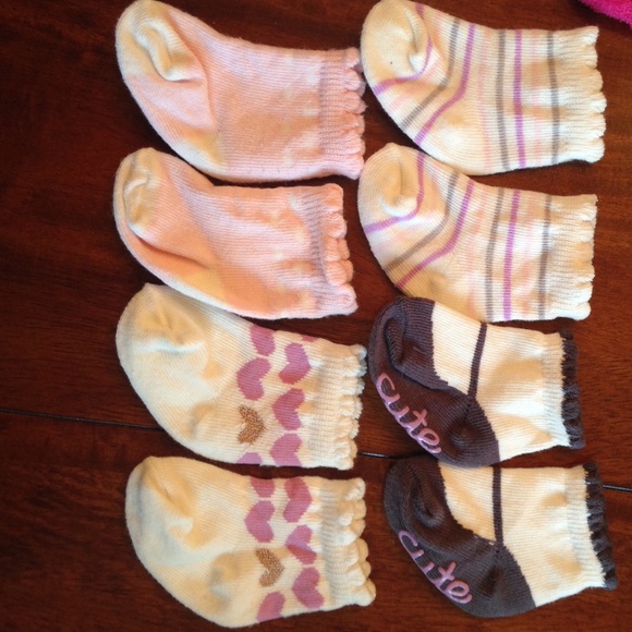 SOLD. 8 pairs of socks/3 baby bloomers - Picture 2 of 4