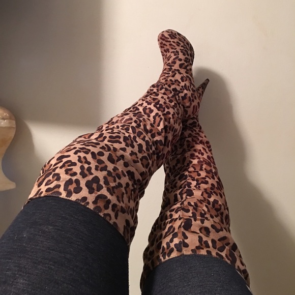 Knee high boots