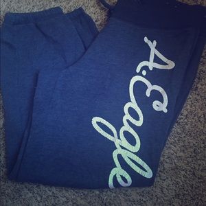 America eagle ankle sweats