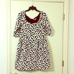 Betsey Johnson Polka Dotted Dress
