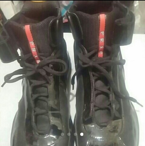 Men Prada high tops