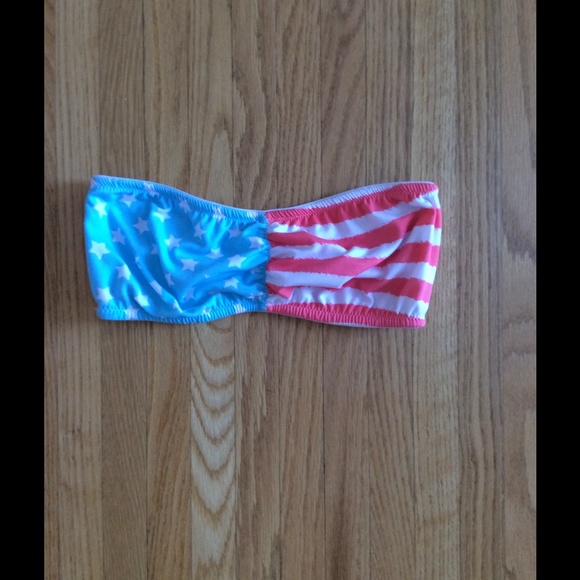 NEW Red White and Blue Stars & Stripes Bandeau