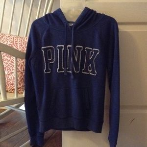 Blue hoodie