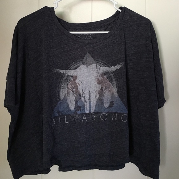 Billabong loose crop top