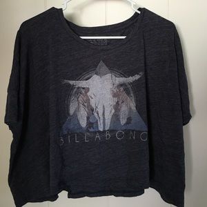 Billabong loose crop top