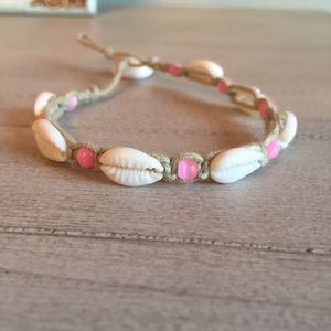 beachy shell anklet 🐚🌊💗