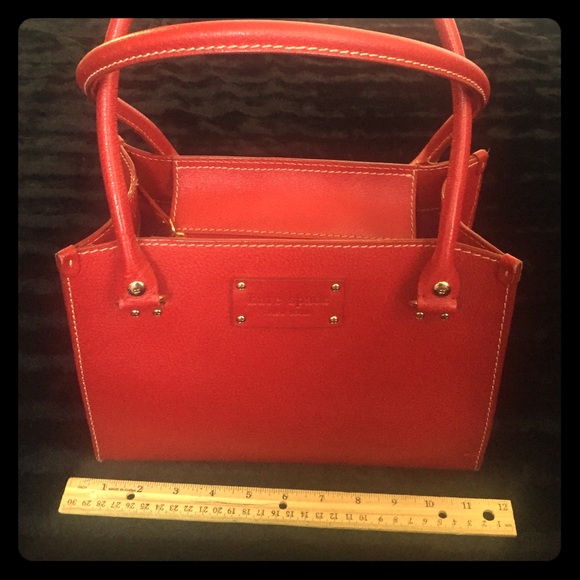 Red Kate Spade tote