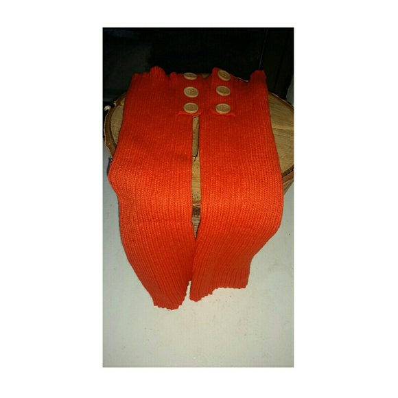 Hand crafted wool leg warmers