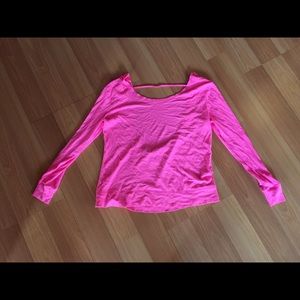 Victoria's Secret PINK plain pink top