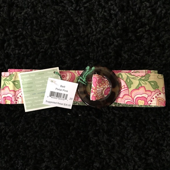 Petal pink belt