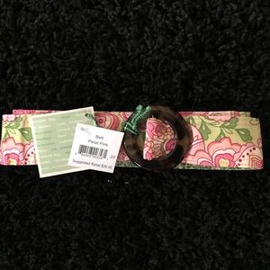 Petal pink belt