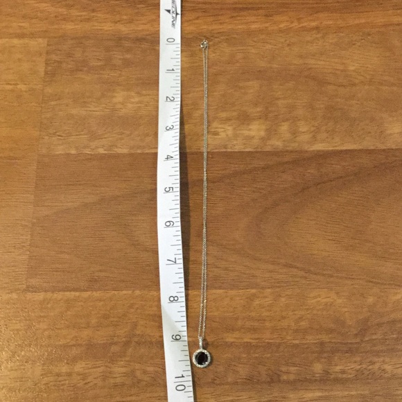 Sterling silver and Garnet necklace - Picture 3 of 3