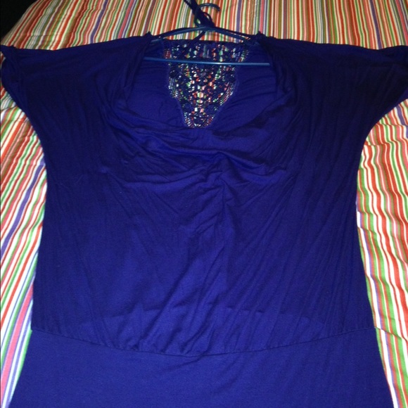 Purple top , size large