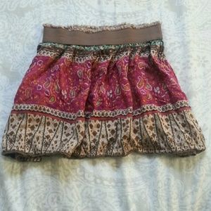Patterned skirt