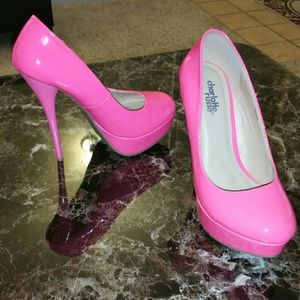 💖💖 Neon  Pink Pumps💖💖