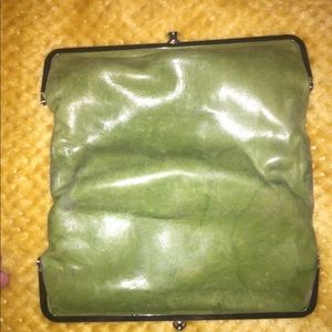 Green Authentic Hobo wallet
