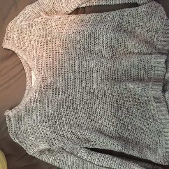 V-neck sweater!