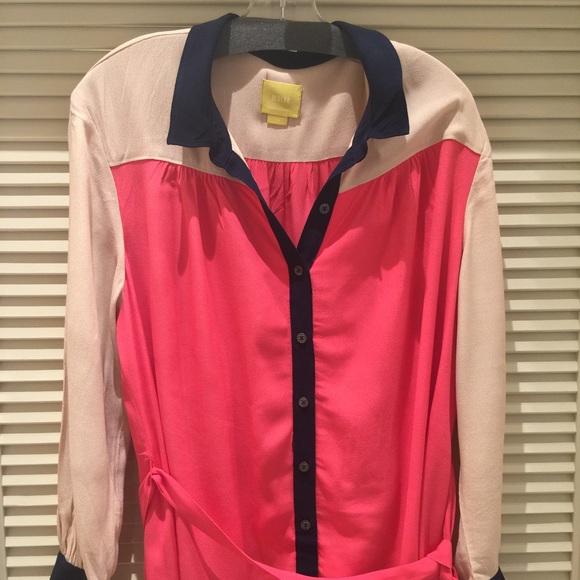 🚫SOLD🚫 Anthro 'MOD PLAID DRESS' - Picture 3 of 4