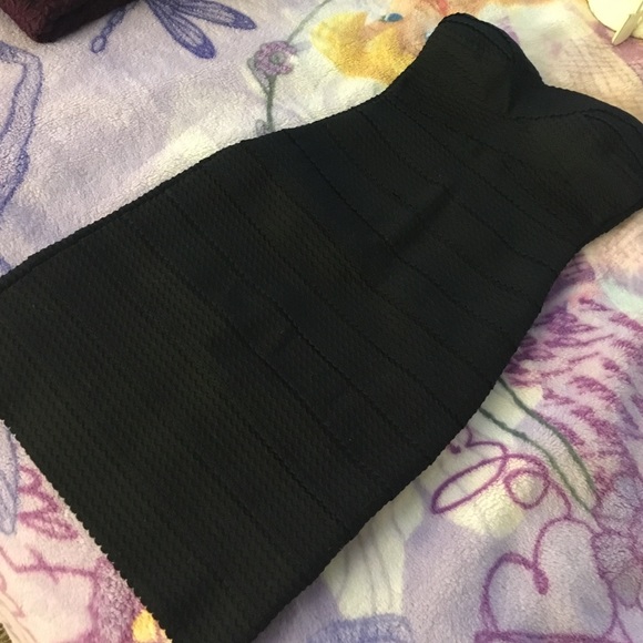 Want My Look black strapless dress