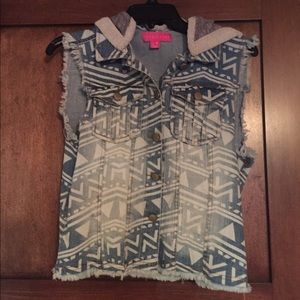 Denim vest