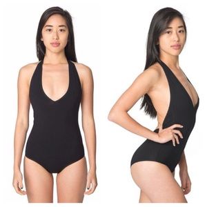 American Apparel Halter Body Suit / Leotard