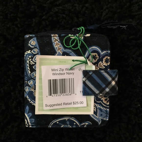 Windsor navy wallet