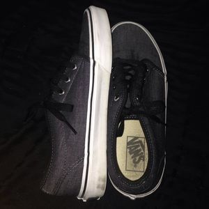 Dark Gray Vans