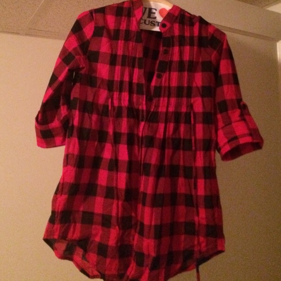 3/4 sleeve long button up - Picture 1 of 1