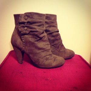 *RELIST* Brown booties
