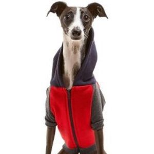American Apparel Color Block Dog Hoodie