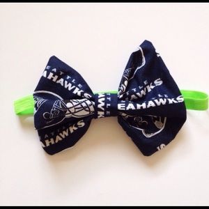 Seattle Seahawks Big Bow Headbands