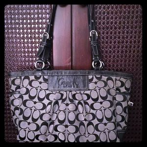 Authentic Coach Black Purse