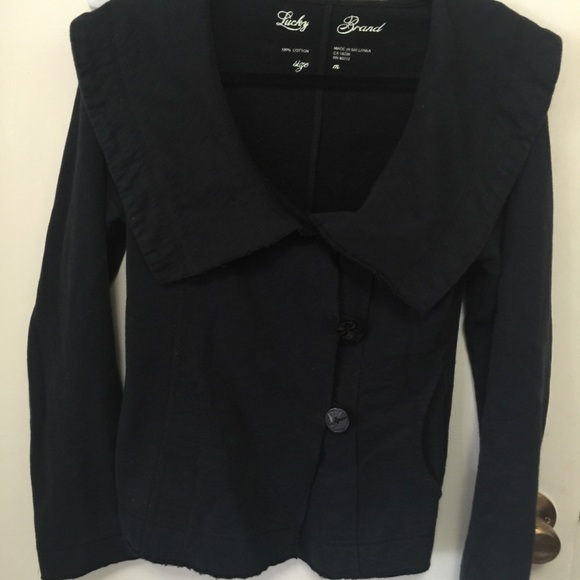 Lucky Brand button up cardigan / sweatshirt
