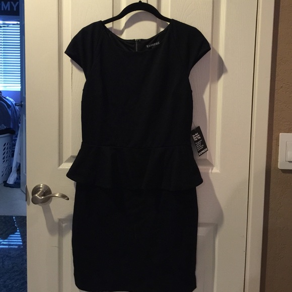 Express black dress size 8 NWT