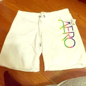 Brand nwt white Aeropostale Bermuda shorts