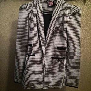Sz sm Striped Blazer