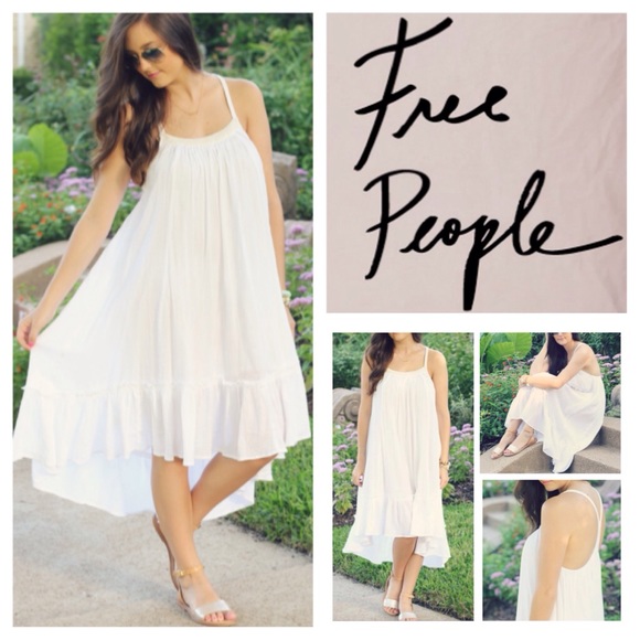 white gauze dresses