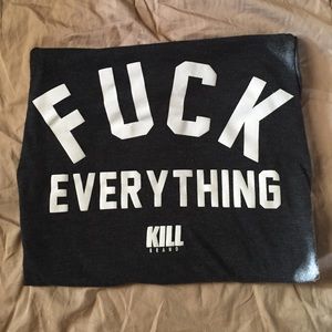 Fuck everything muscle tank