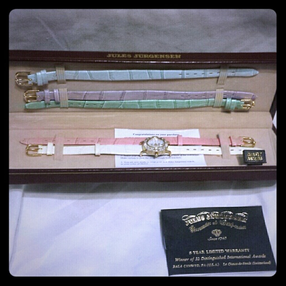 Jules Jurgensen diamond face  watch
