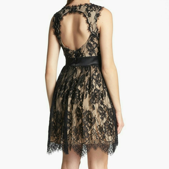 Black lace dress - Picture 3 of 3
