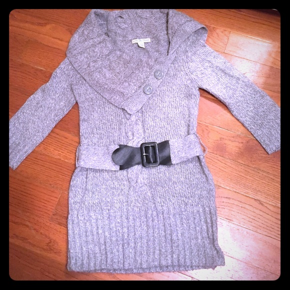Brand new grey knit sweater