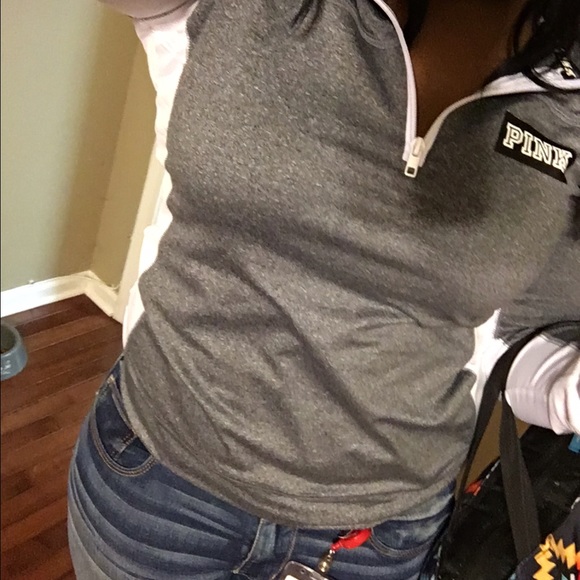 SOLD!Victoria secret half zip