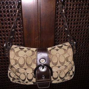 Brown Authentic Coach Purse